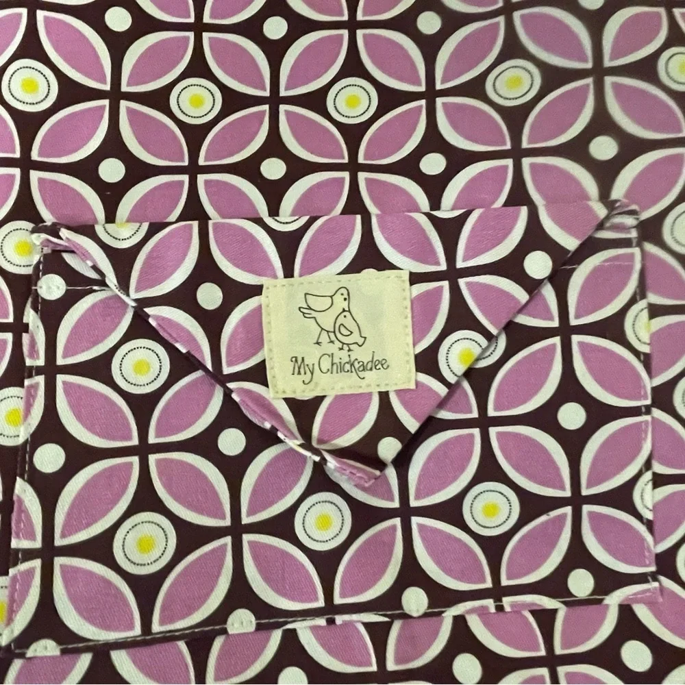 My Chikadee Baby Bag + Wallet Patterned Purple NWOT